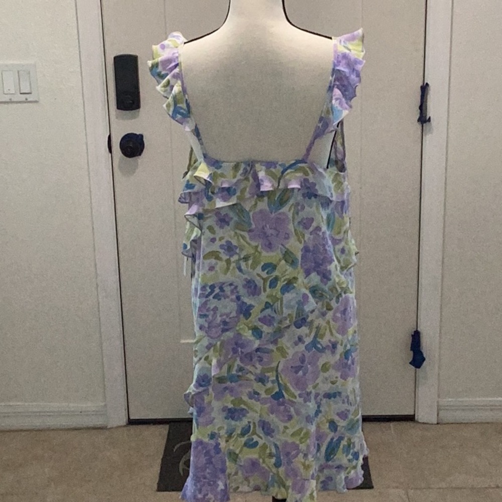 Floral Ruffle Dress - Picture 3 of 5